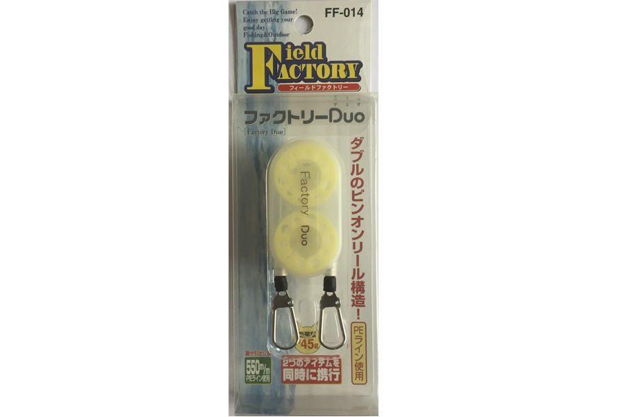 Ретривер FIELD FACTORY DUO Pin on Reel FF-014 White