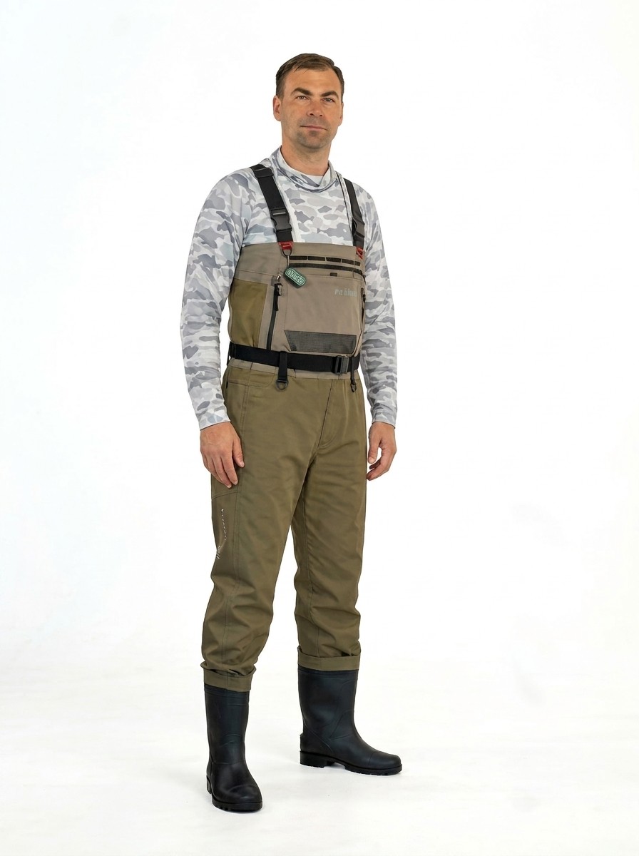 Вейдерсы HIGASHI Pro Guide w/boot (резиновая подошва)