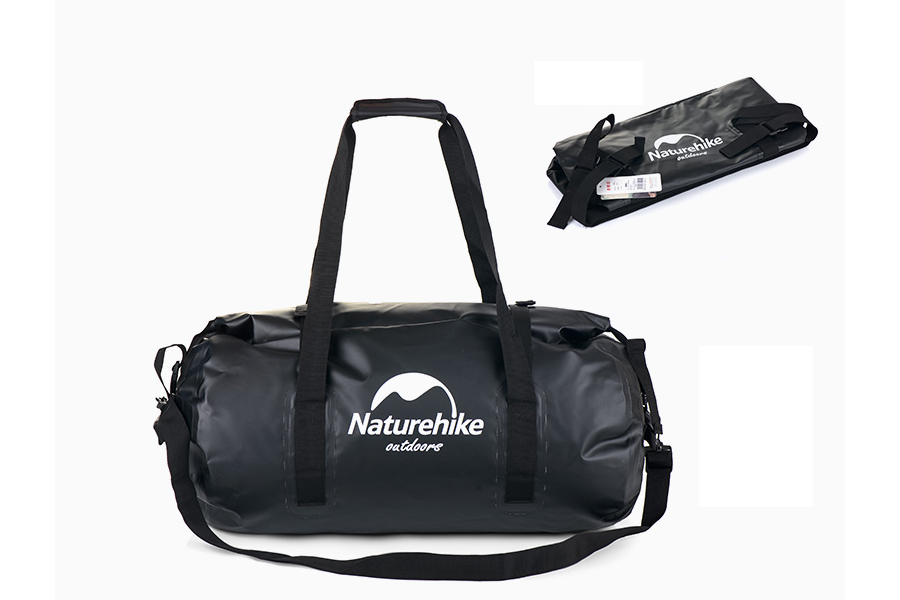 Сумка NATUREHIKE Outdoor Full Waterproof Oval Bag (60L, black)
