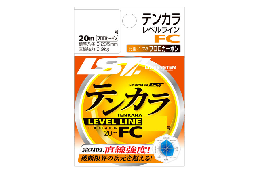 Флюорокарбон LINESYSTEM Tenkara Level Line FC 20m #3 (0,285mm)