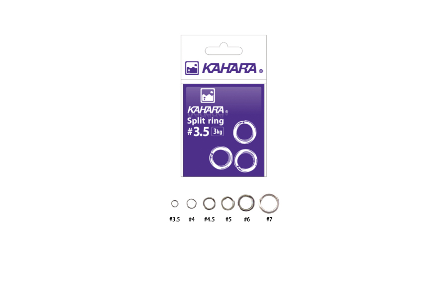 Заводные кольца KAHARA Split Ring #4.5