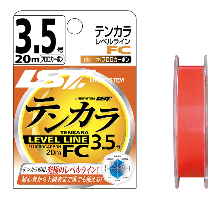 Флюорокарбон LINESYSTEM Tenkara Level Line FC 20m #3.5 (0,31mm)