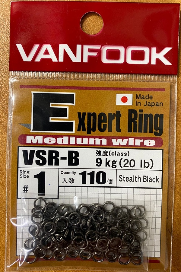 Заводные кольца VANFOOK VSR-B #1 stealth black