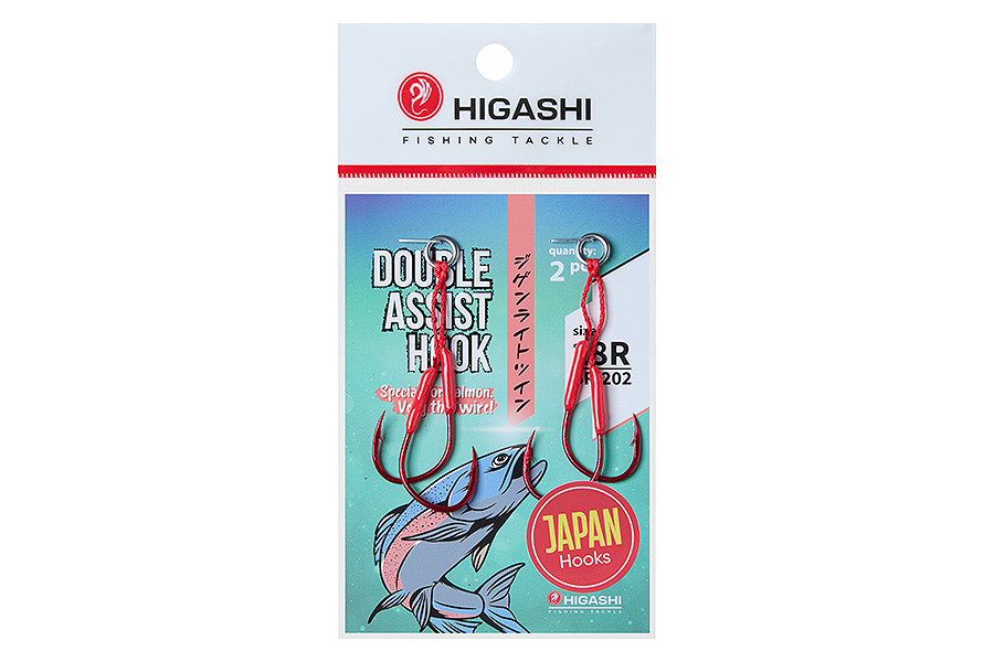 Крючки HIGASHI Double Assist Hook SR-202 #18R