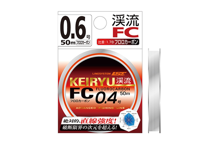 Флюорокарбон LINESYSTEM Keiryu FC 10m #0,25 (0,083mm)