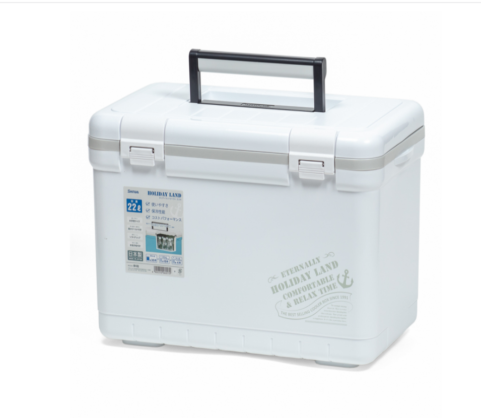 Термобокс SHINWA Holiday Land Cooler 22H белый