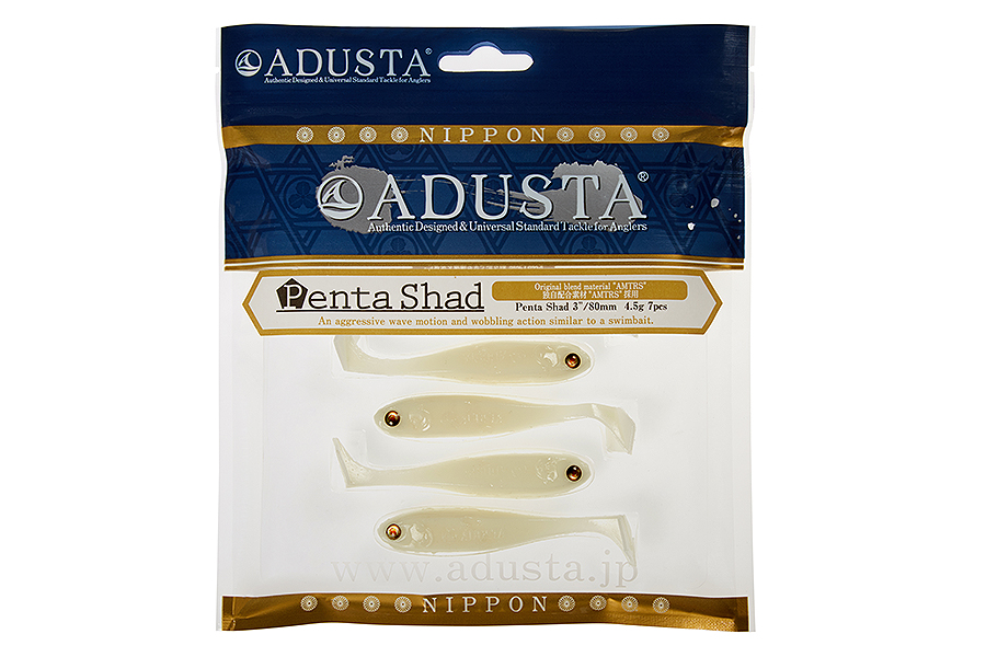 Приманка ADUSTA Penta shad 2"