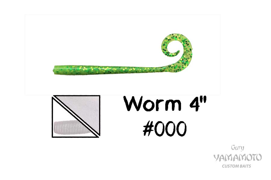 Приманка GARY YAMAMOTO Worm 4"