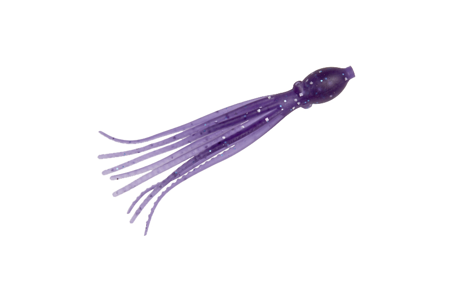 Приманки HIGASHI Soft Octopus 9 Purple #000 (set-4pcs)