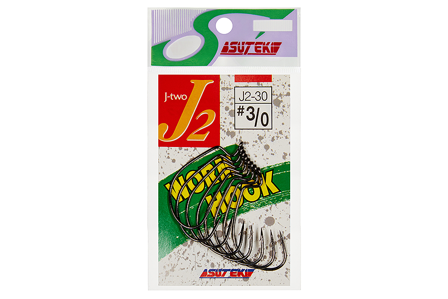 Офсетный крючок YAMAI Worm Hook J-2 #1