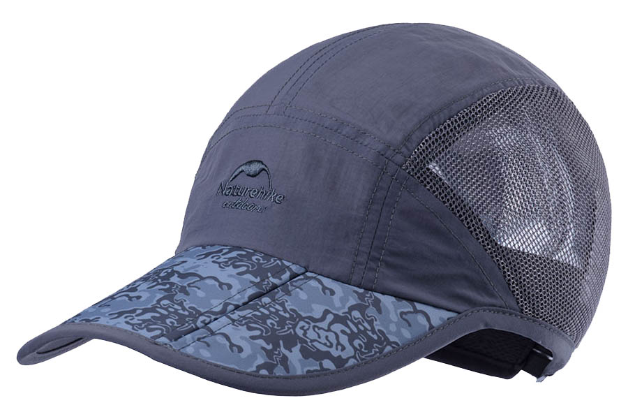 Кепка NATUREHIKE Foldable Sun Cap Hot Air - Gray rock