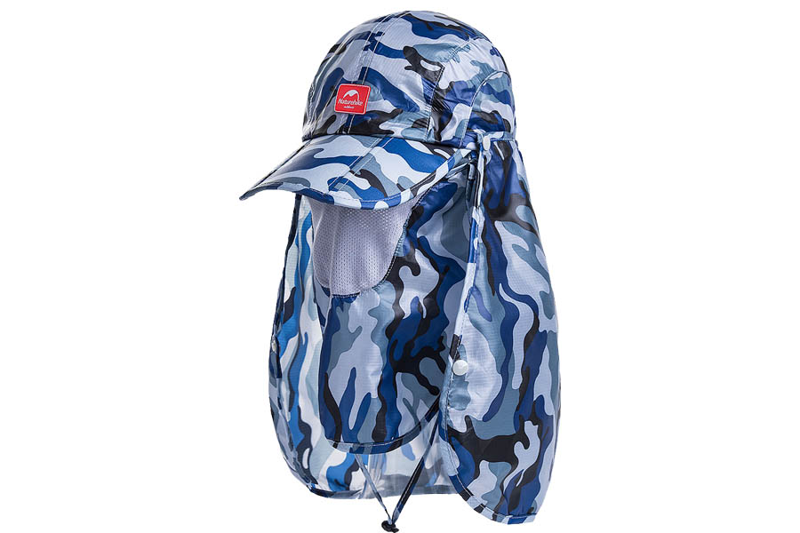 Кепка NATUREHIKE Ultralight Folding Quick-Dry Cap - Blue camouflage