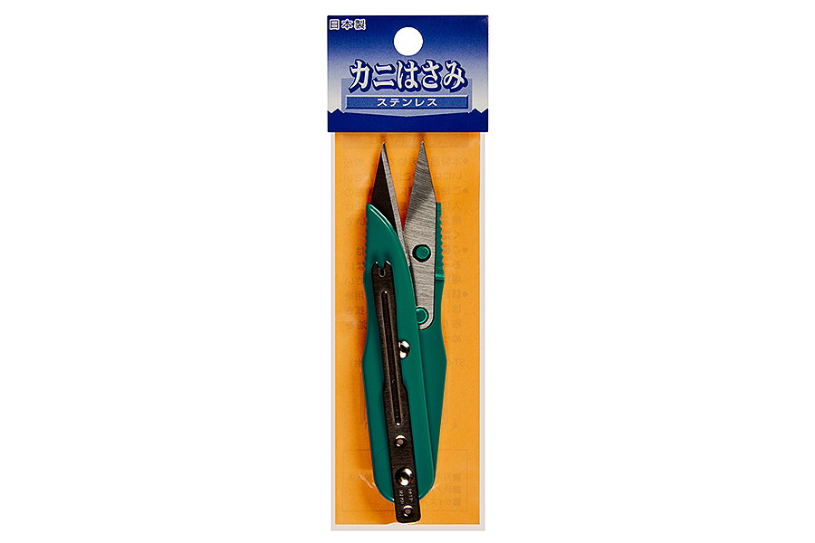 Ножницы FIELD FACTORY Crab Scissors ST-002 Green
