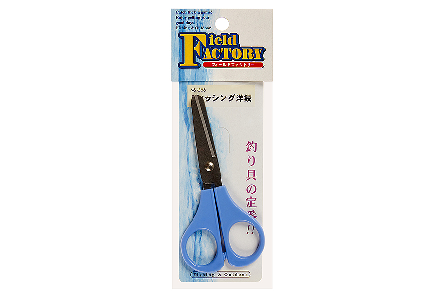 Ножницы FIELD FACTORY Fishing Scissors KS-268 Blue