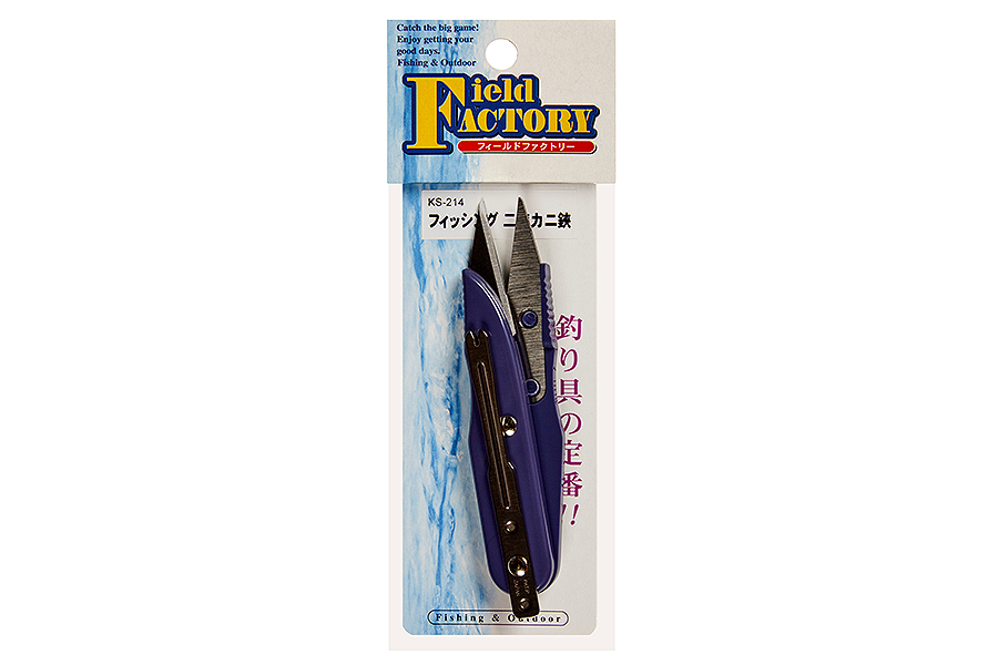 Кусачки для лески FIELD FACTORY Fishing Multipurpose Crab Scissors KS-214 Green