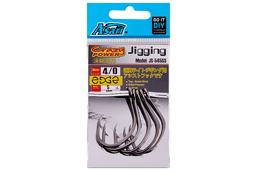 Крючки ASARI Edge JS-545SS #4/0
