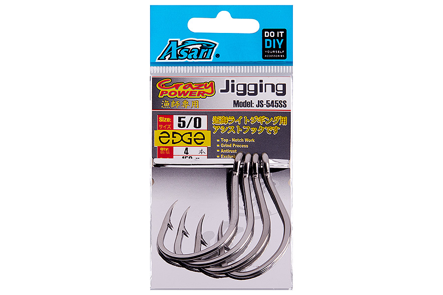 Крючки ASARI Edge JS-545SS #5/0
