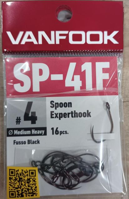 Крючки VANFOOK SP-41F fusso black