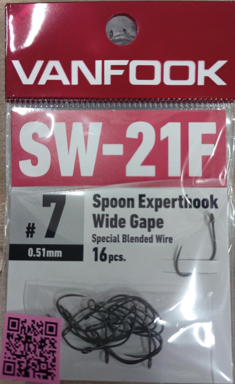Крючки VANFOOK SW-21F fusso black