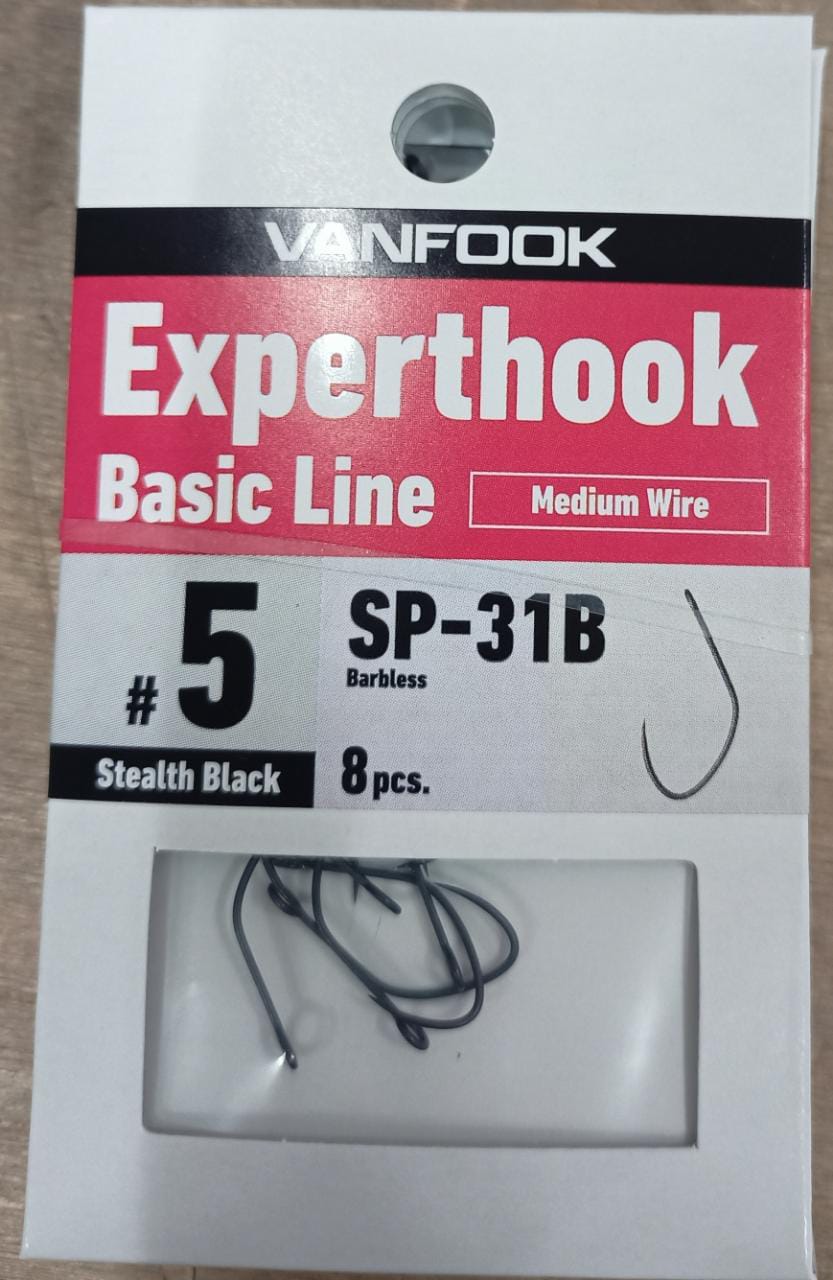 Крючки VANFOOK SP-31B stealth black