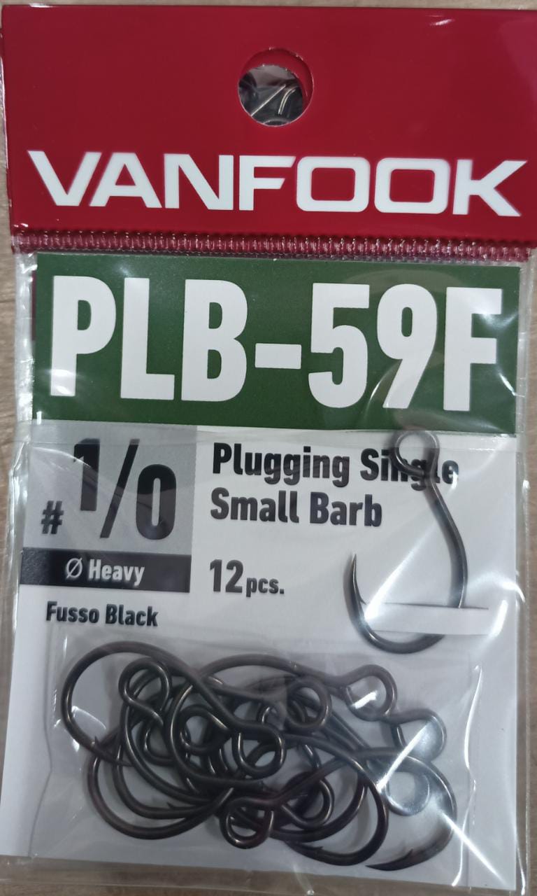 Крючки VANFOOK PLB-59F fusso black