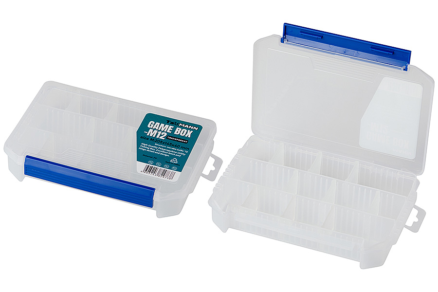 Коробка TauMANN Game Box M12 Transparent (205x145x40)