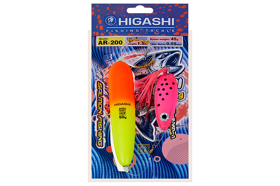 Оснастка на кету HIGASHI Akiaji Float Rig AR-200 Set
