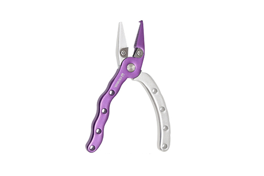 Мультиинструмент KAHARA 4.5" Aluminum plier Purple/silver