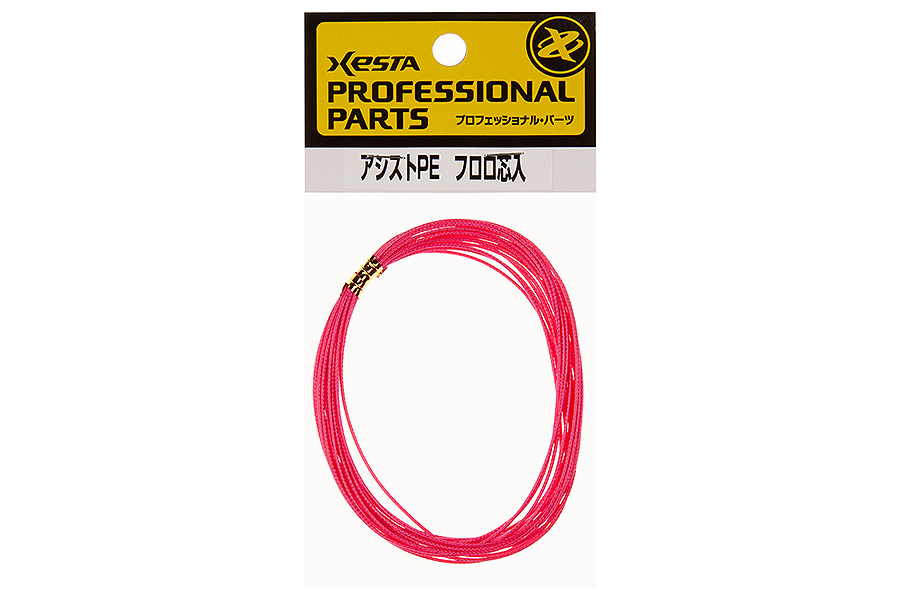Поводковый материал XESTA Assist PE With Fluoro Core Pink 115lb 4м