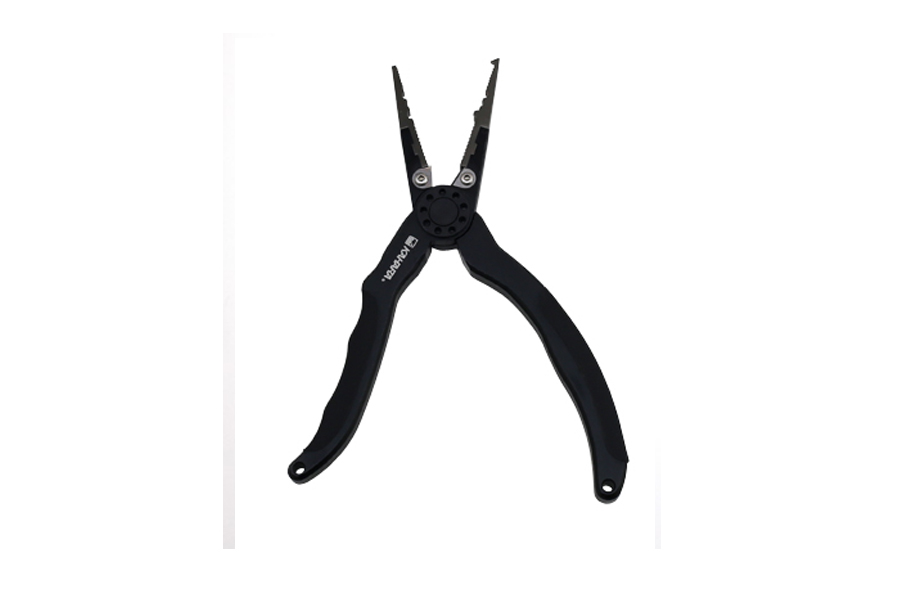 Мультиинструмент KAHARA 6.5" Alminum plires Rubber-handle slim type Matt Black