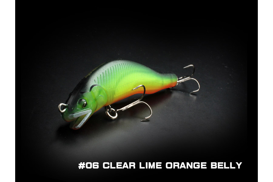 06 clear lime orange belly
