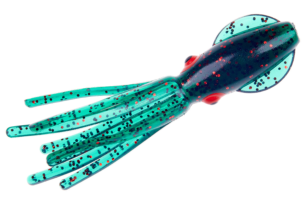 08 (Emerald green - Red flakes