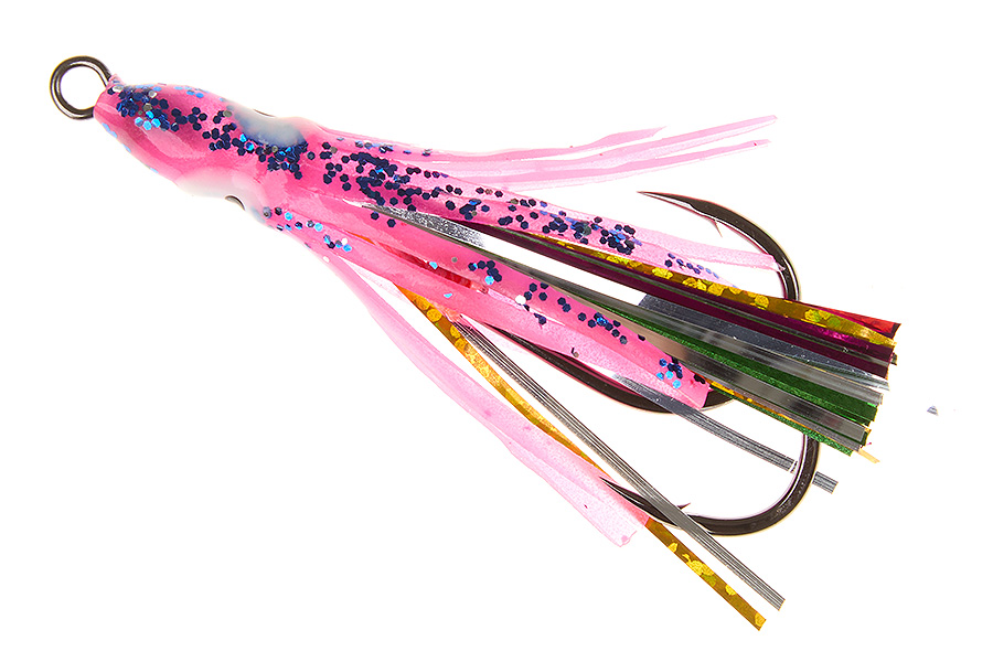 Pink glow blue strip