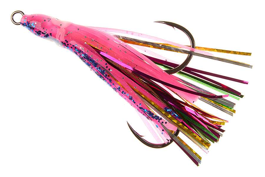 Pink glow blue strip