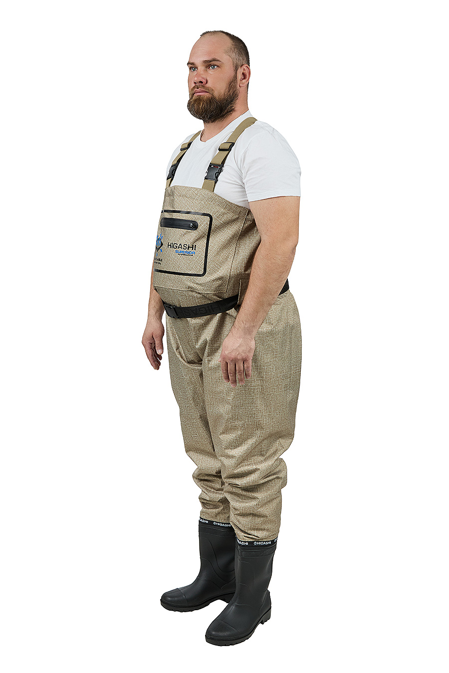 Вейдерсы HIGASHI Fisherman SE w/boot (резиновая подошва)