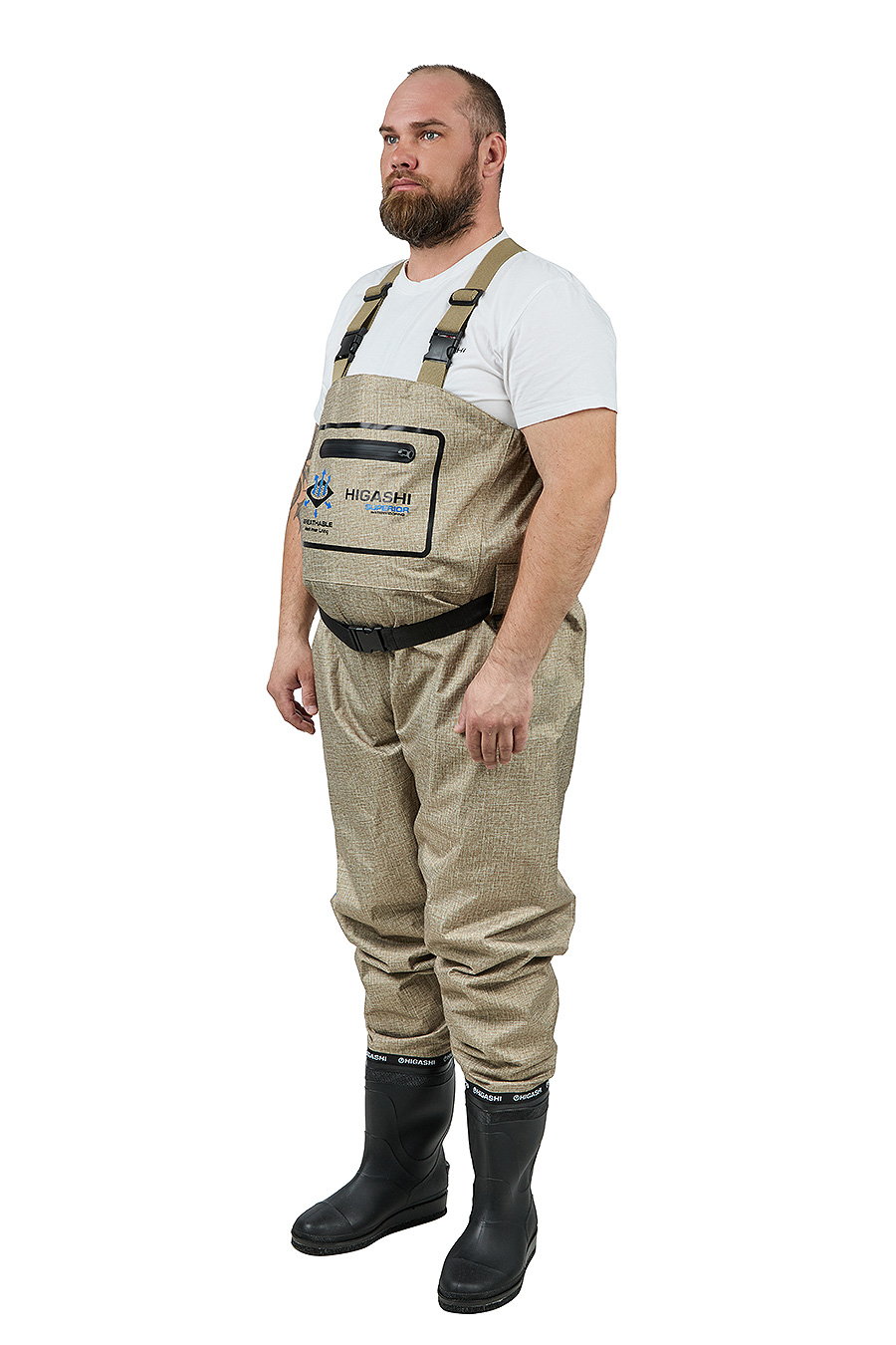 Вейдерсы HIGASHI Fisherman SE pvc w/felt boot (войлочная подошва)